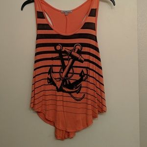 Peach color tank top